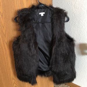 Fur vest-never worn